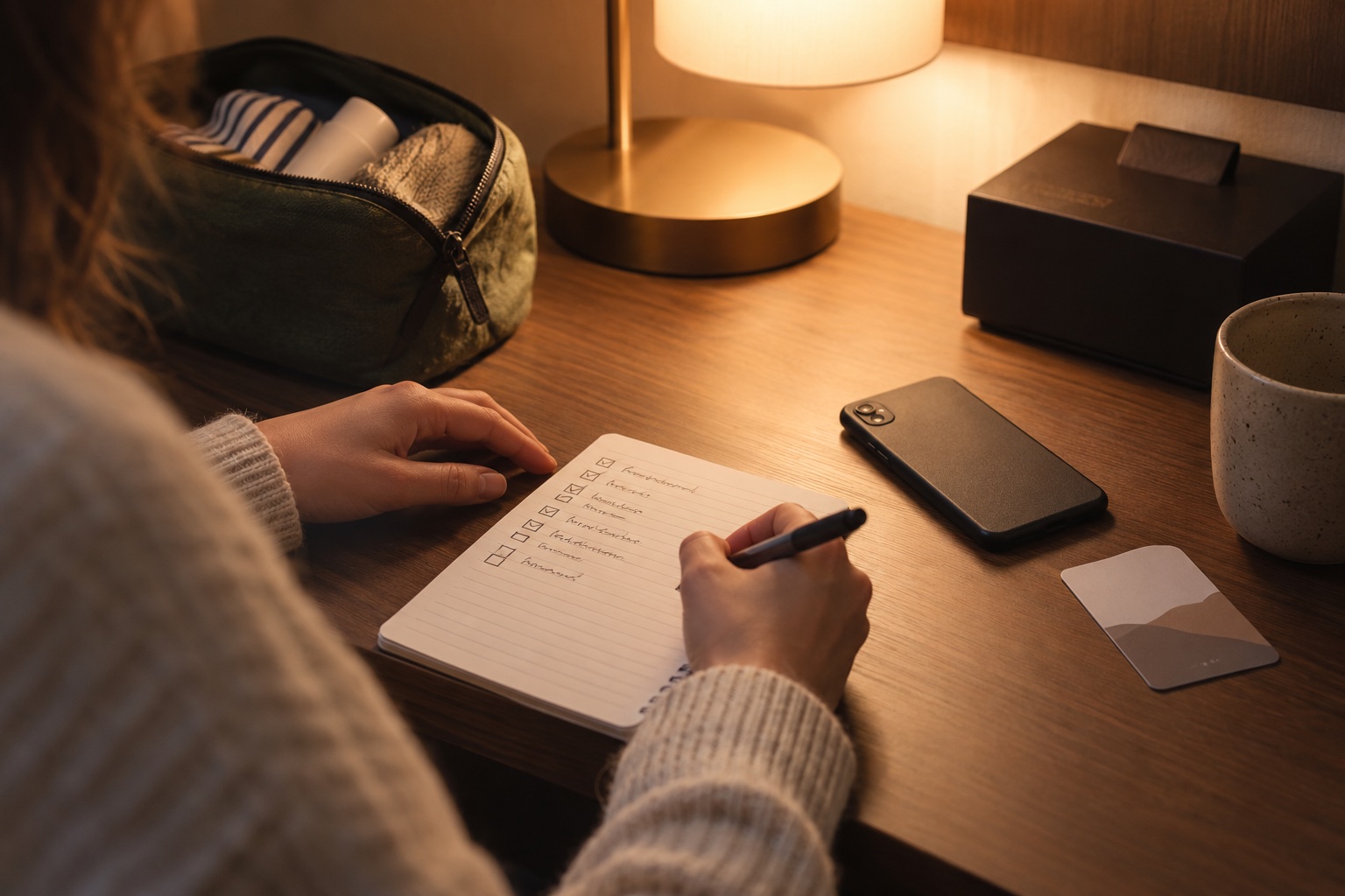 Prepare your accommodation details and fallback before departure.